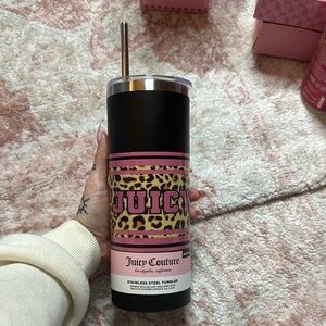 Juicy Couture Leopard Print Tumbler